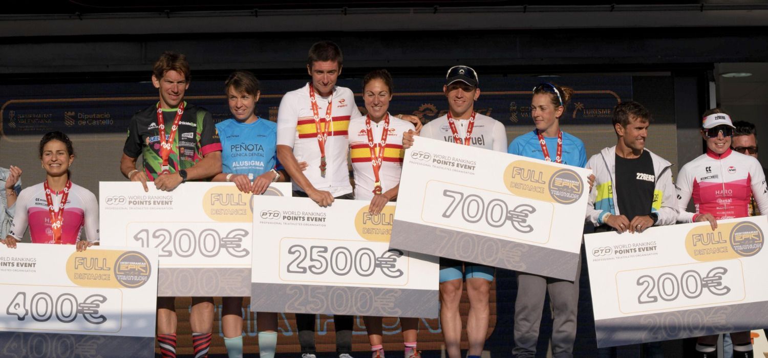 ganadores campeonato de espana mediterranean epic triathlon